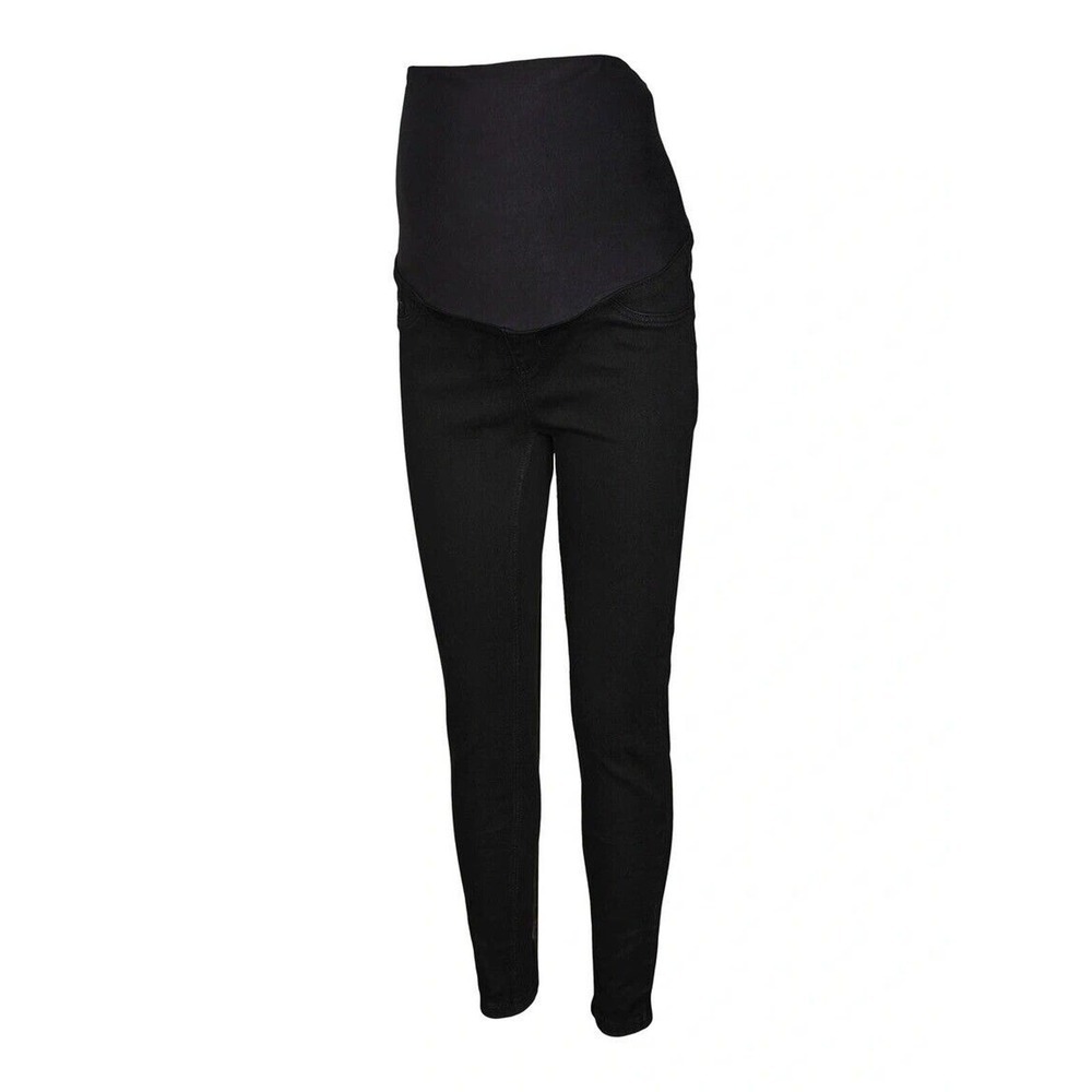 Mama;licious Maternity Jeggings Sz XL Ankle Jeans Over The Bump stretch​​​ - Picture 4 of 13